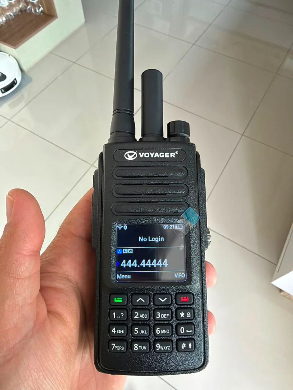 Rádio HT VOYAGER Híbrido VHF/UHF/ZELLO - Foto 2