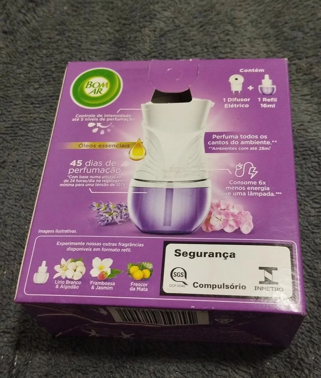 Difusor elétrico bom ar