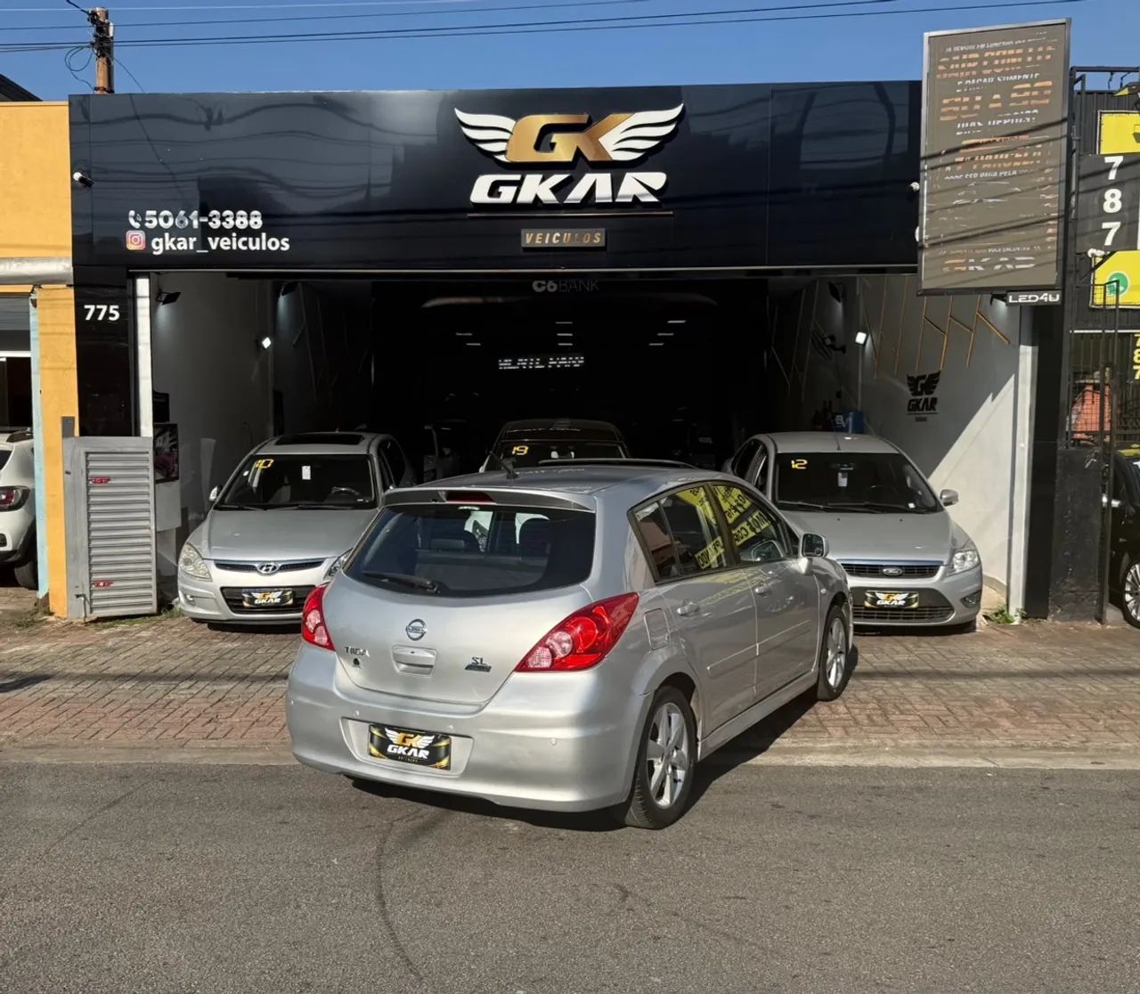Nissan Tiida SL 1.8/1.8 Flex 16V Mec., foto 3 de 14