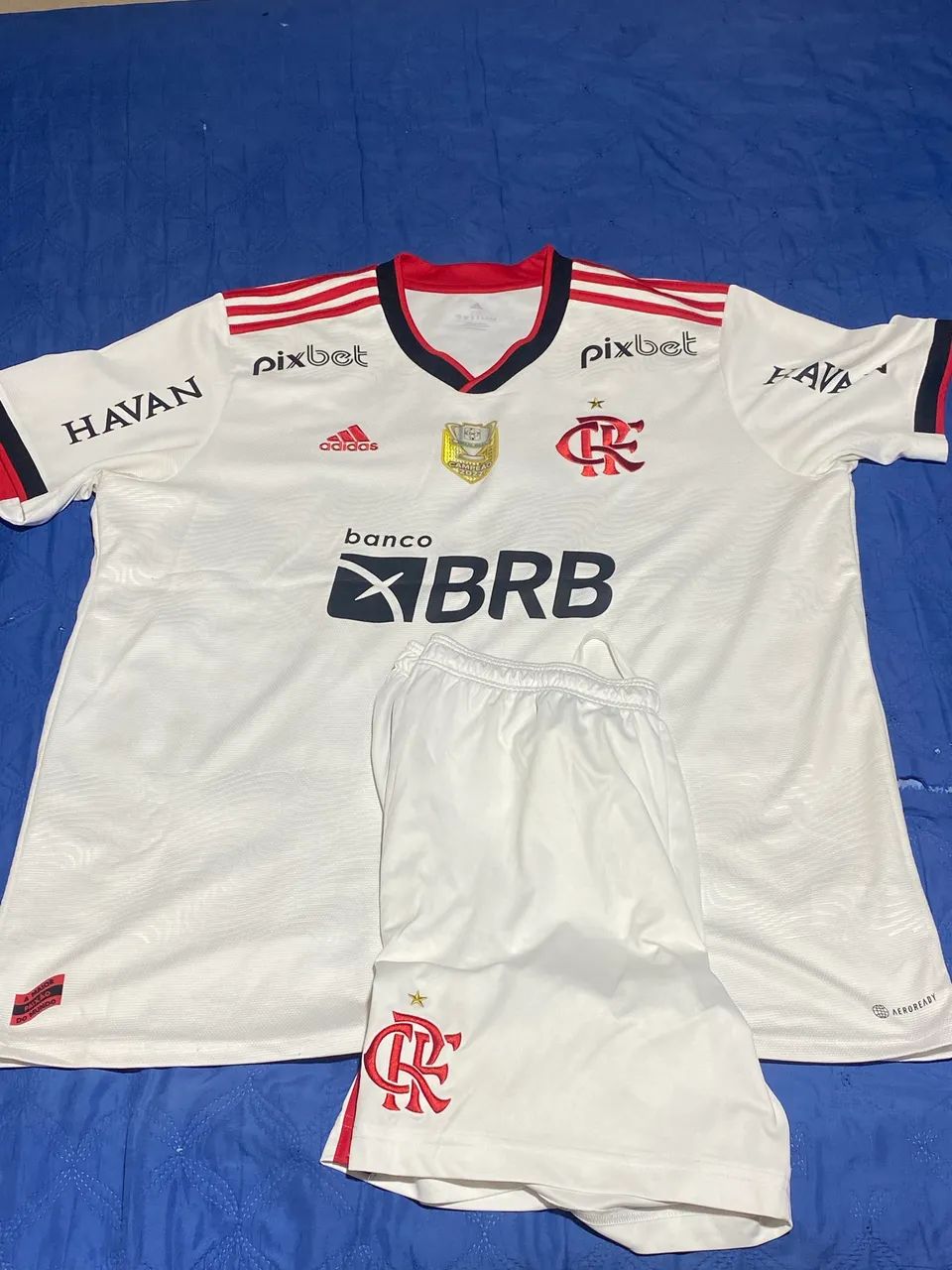 Conjunto camisa e short original Flamengo com PACHT s  - Foto 5