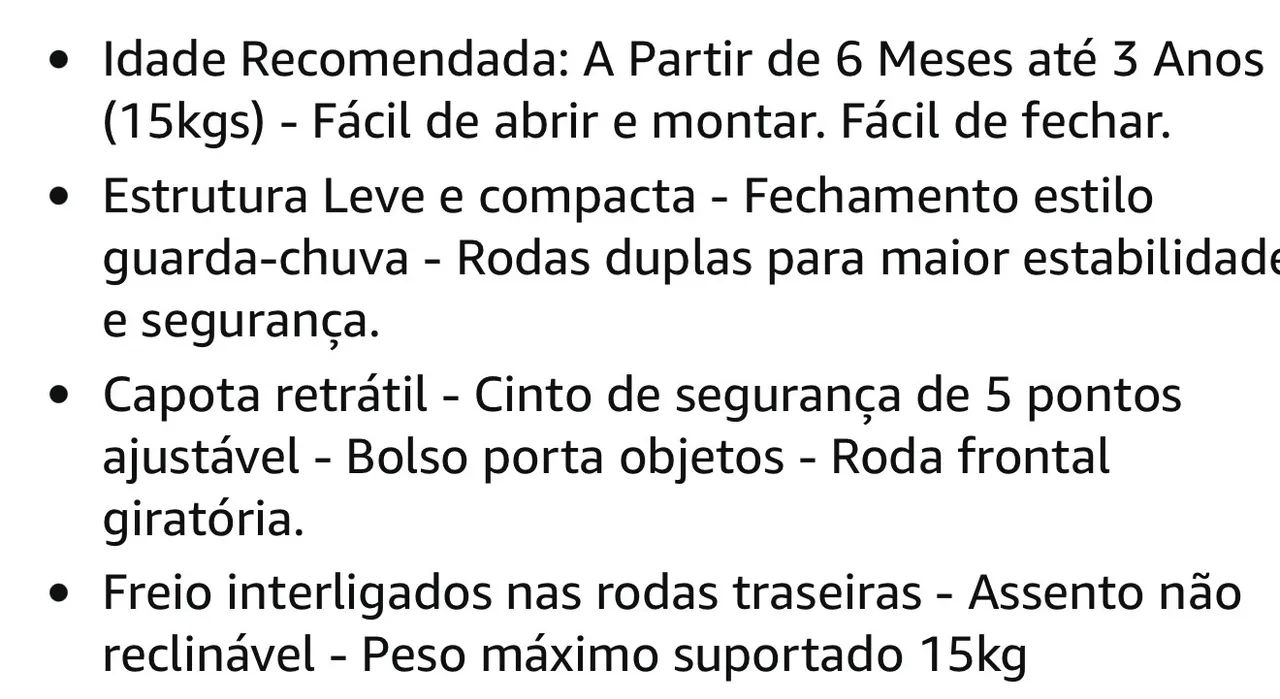 Carrinho de bebê novo - Foto 4