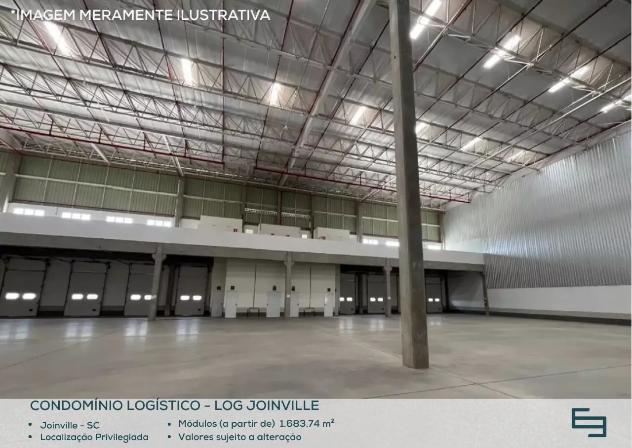 Galpão para locação em Joinville - SC