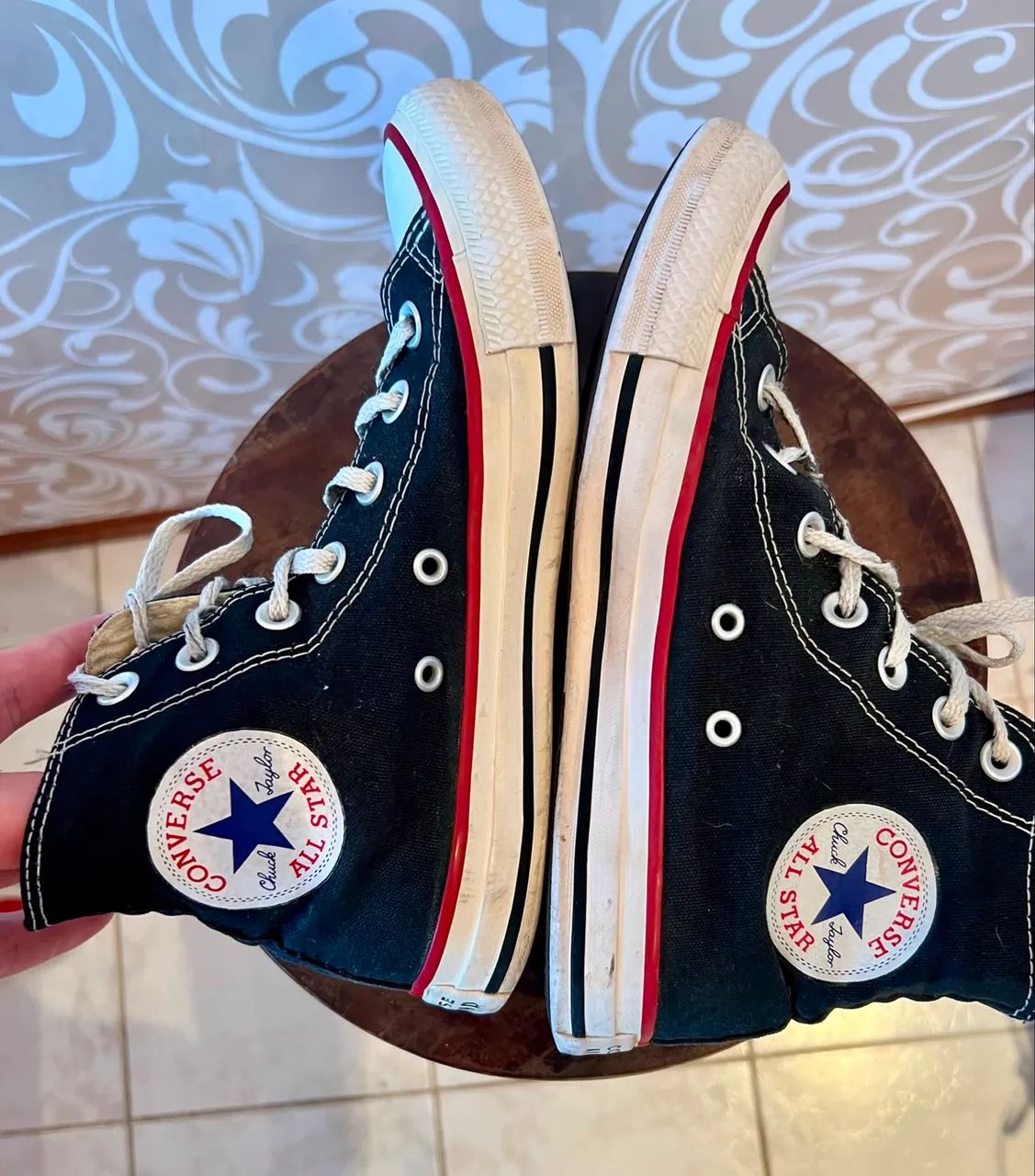 Tênis Converse All Star TAM 36 cano longo  - Foto 5