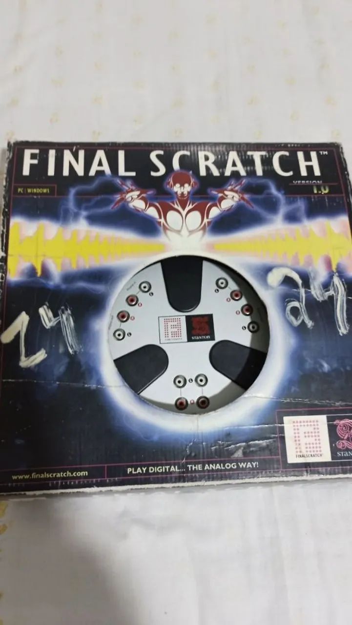 Final Scratch Stanton 1.0 - Digital Vinyl System (DVS) + Discos - Novo Tudo Funcionando  - Foto 2