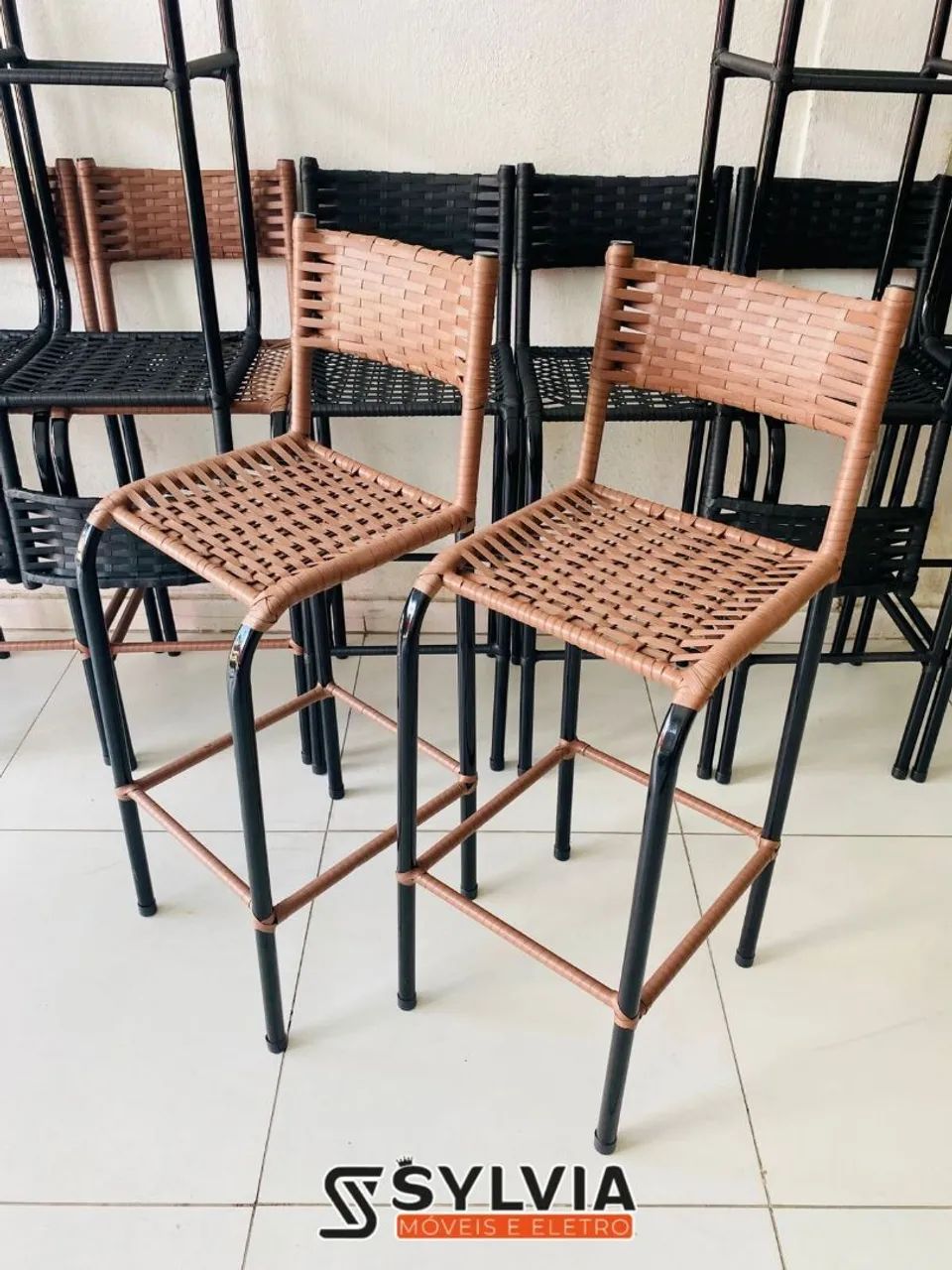 Banquetas em fibra