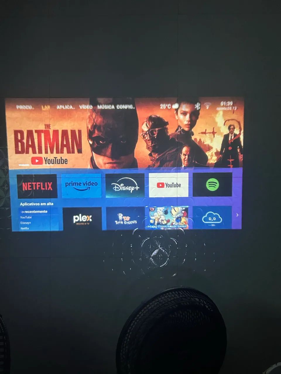 Projetor Profissional Android 4k Portátil 5g Wifi Full Hd - Foto 3