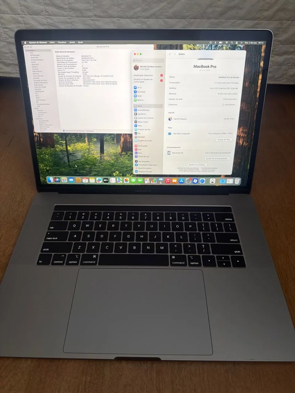 MACBOOK PRO 15-inch 2018 - NOVO - Notebooks - Tamboré, Santana de