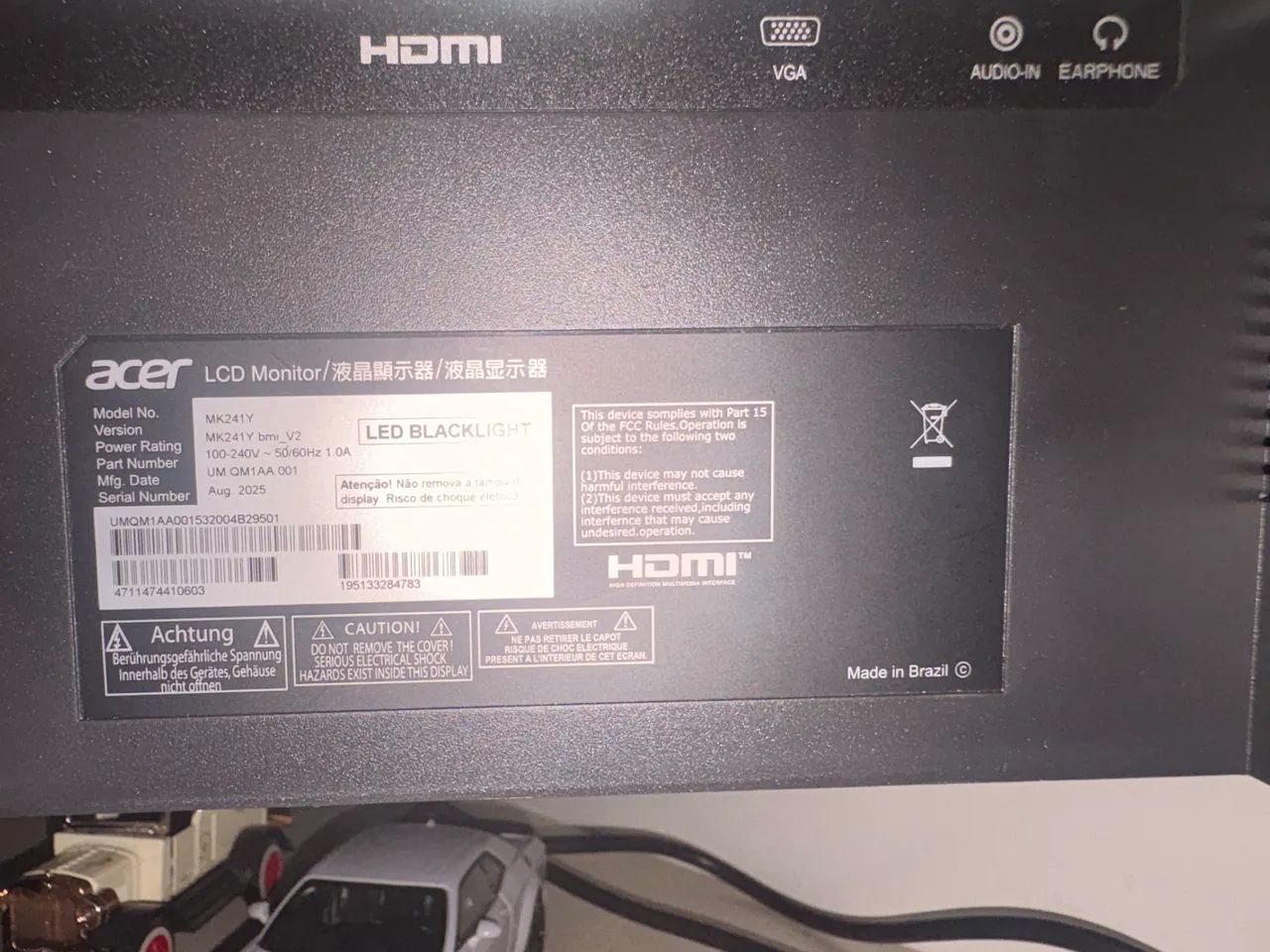 Monitor acer 24polegadas  - Foto 3