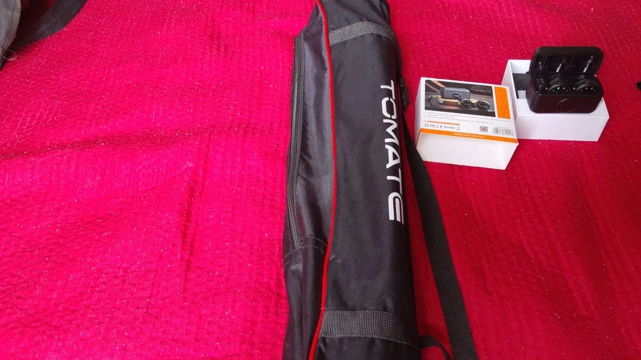 Vendo microfone lapela e um pedestal profissional  - Foto 3