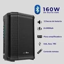 Caixa de som profissional sombox xk802 - Foto 3