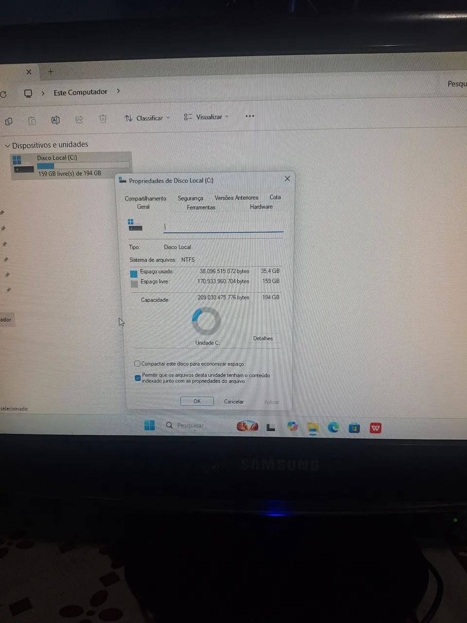 Micro completo com Windows 10 e todos os programas básicos bem rápido 4 Gb de memória - Foto 4