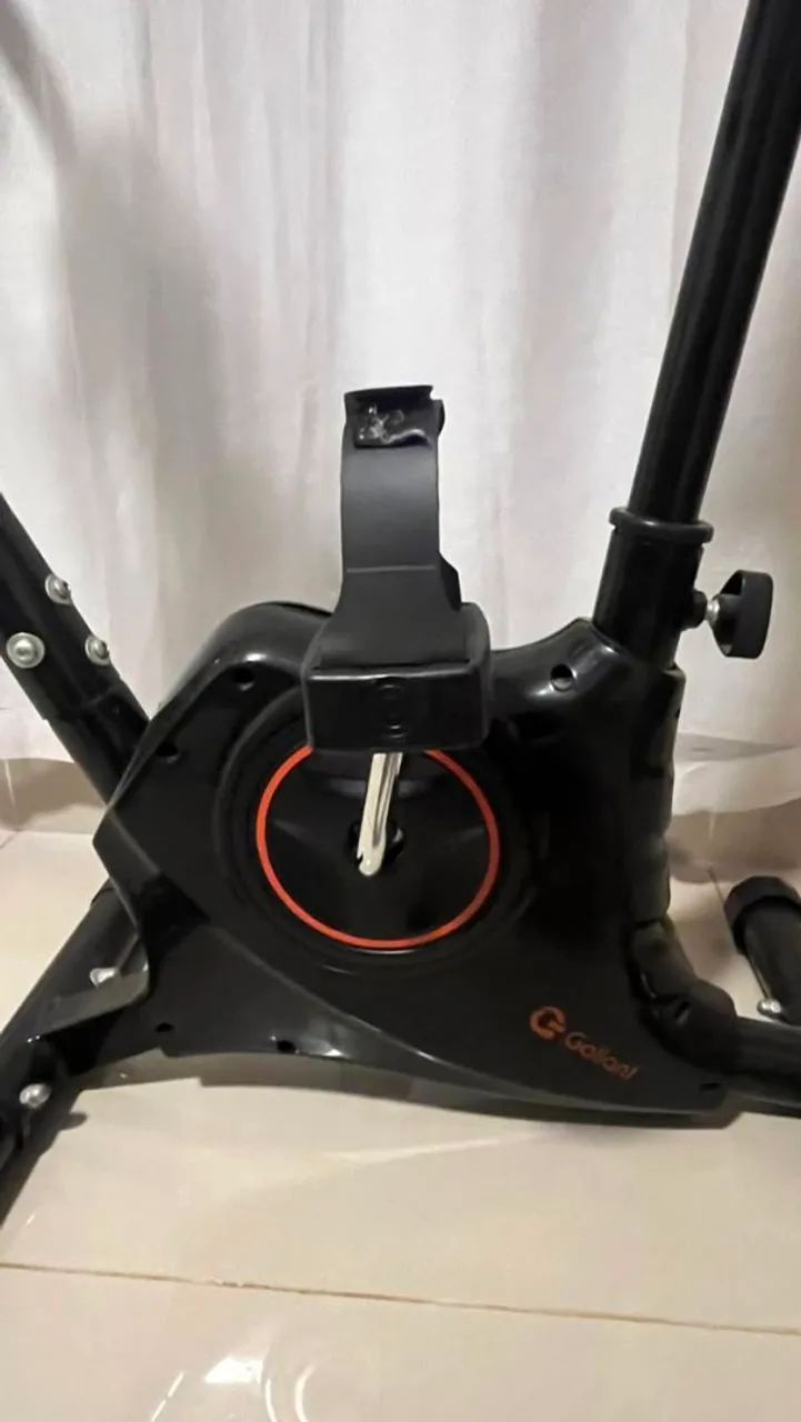 bicicleta ergométrica vertical gallant trainer gbe1hbta pt - Foto 4