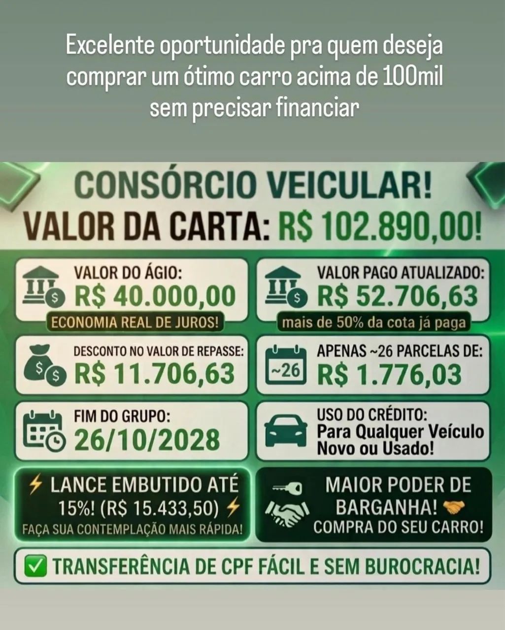 Realize o Sonho do Carro Novo! SEM FINANCIAMENTO  - Foto 2