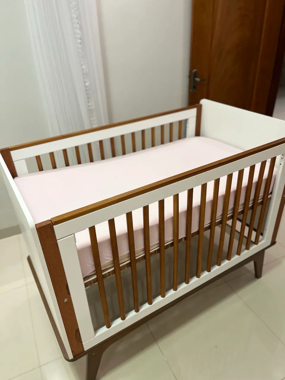 Berço Bebê com Colchão 