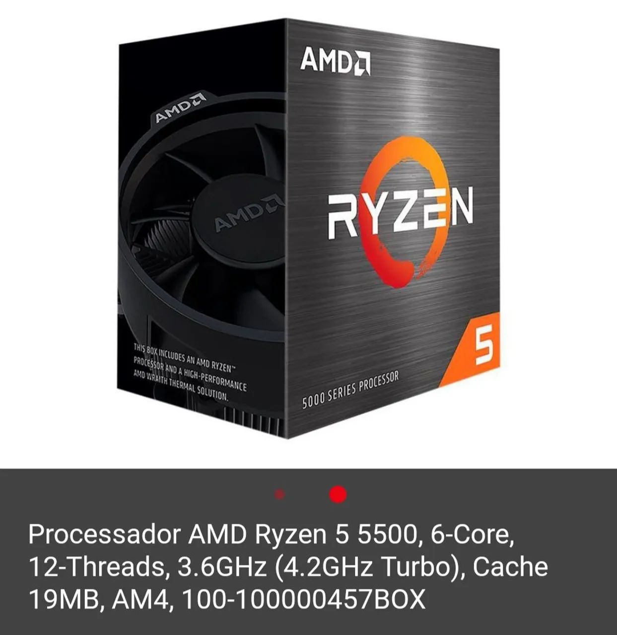 Processador Ryzen 5 5500 - Foto 4