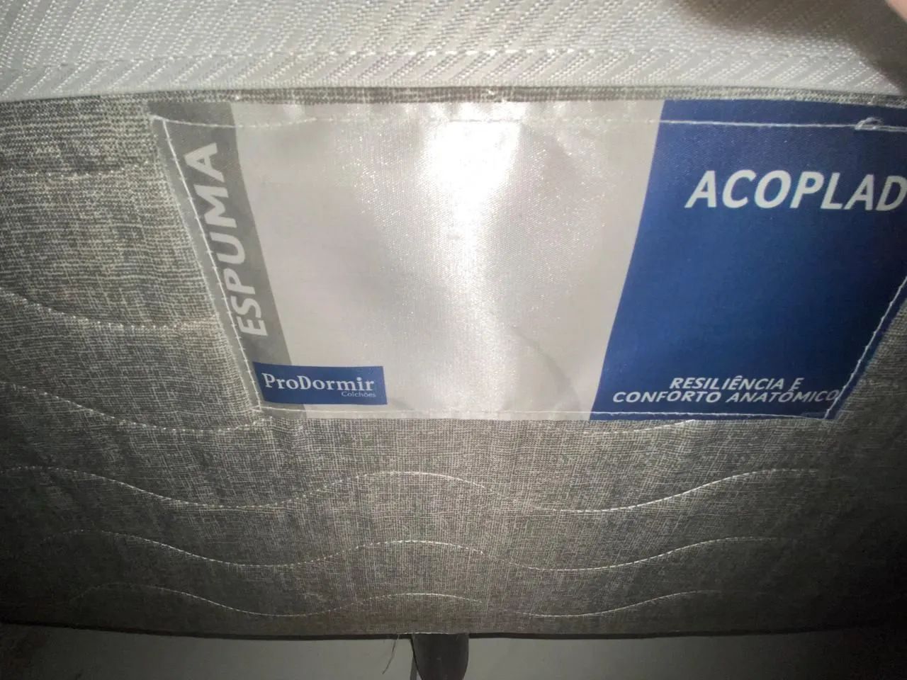 Cama box solteiro colchão acoplado NÃO ENTREGO - Foto 5