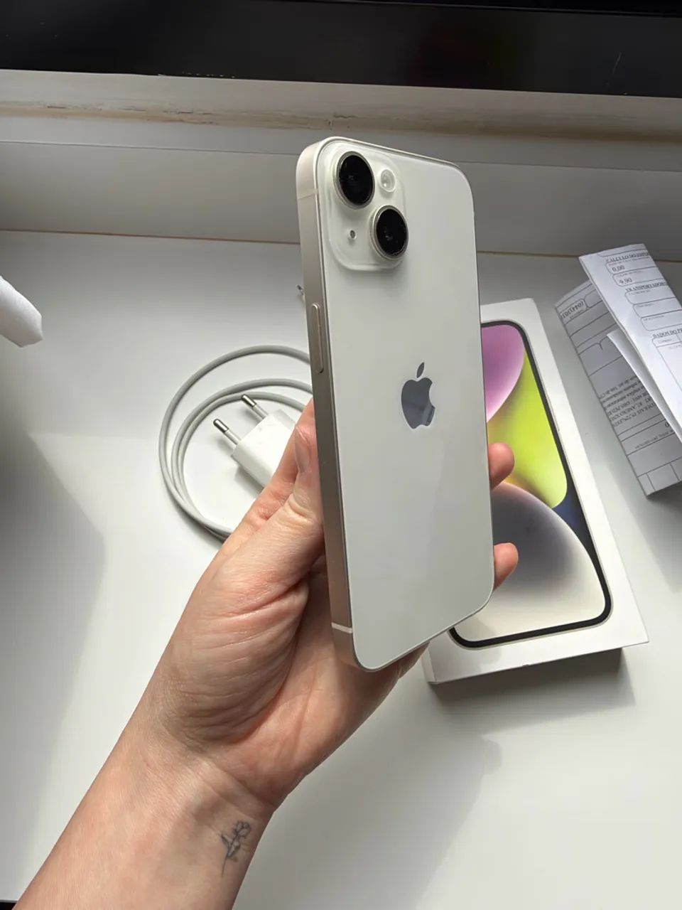 iPhone 14 128GB Estelar (Branco) | Bateria 86%  - Foto 3