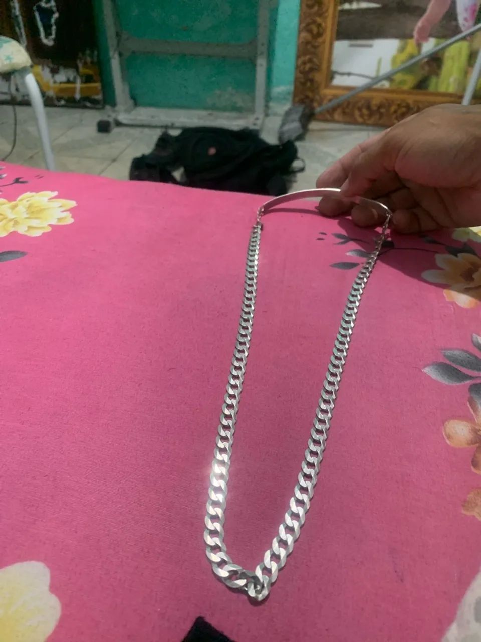 Cordão 10 mm Prata 925  - Foto 5