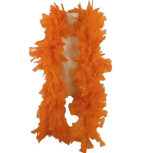 PLUMA DE PENA LARANJA - NOVA  - Foto 4