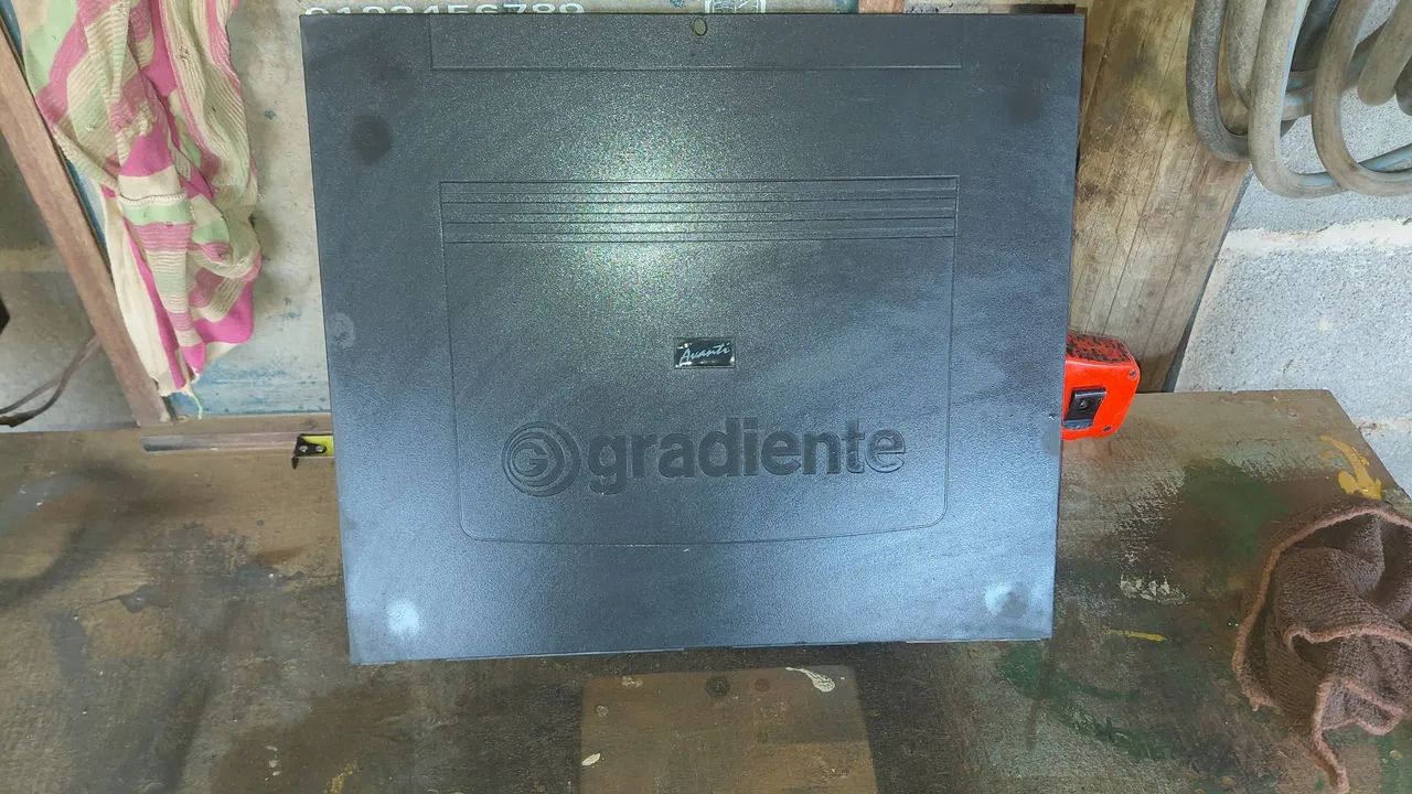 Placa antiga Gradiente de plástico