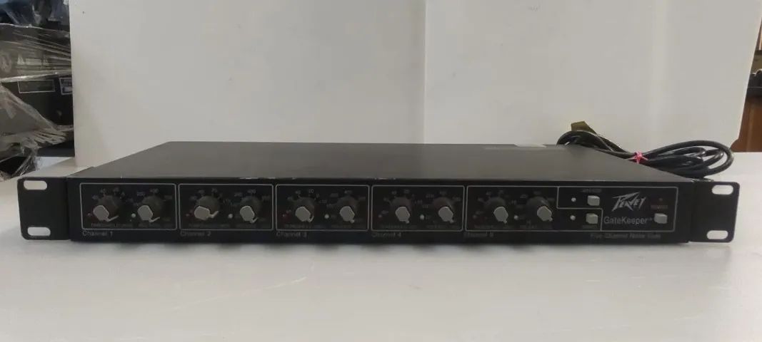 NOISE GATE PEAVY GATEKEEPER 5 CANAIS  USADO - Foto 4