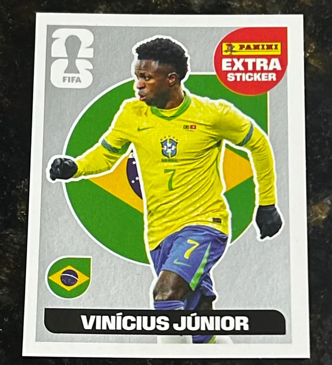 Figurinha Legend vini Júnior 