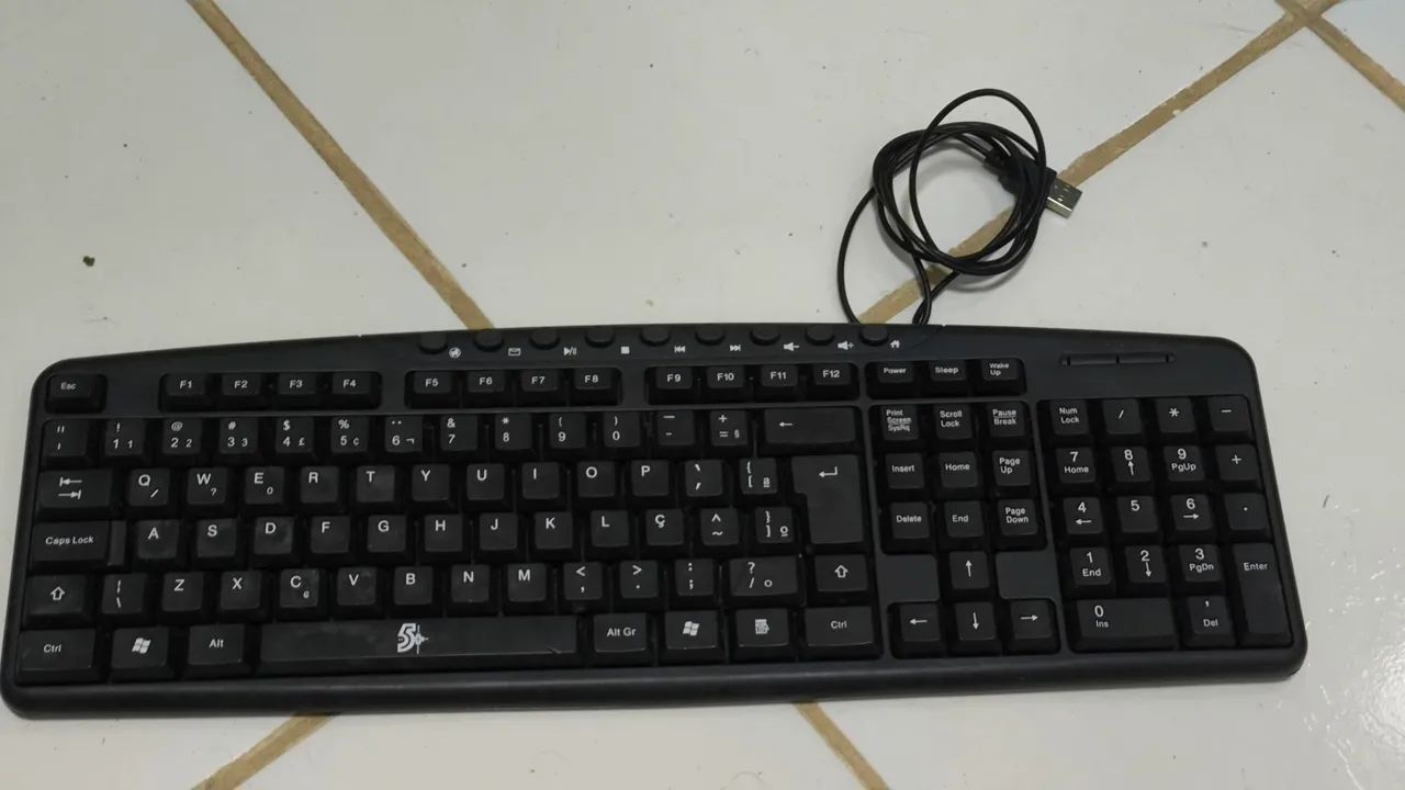 Teclado Multimídia USB 5+ ABNT - Foto 2