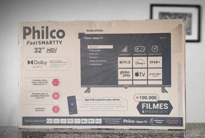 Smart TV Philco 32" HD Roku TV