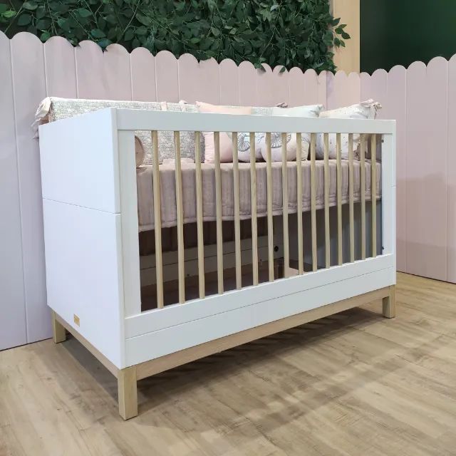 Berço Quater 3x1 vira Mini cama - Foto 3