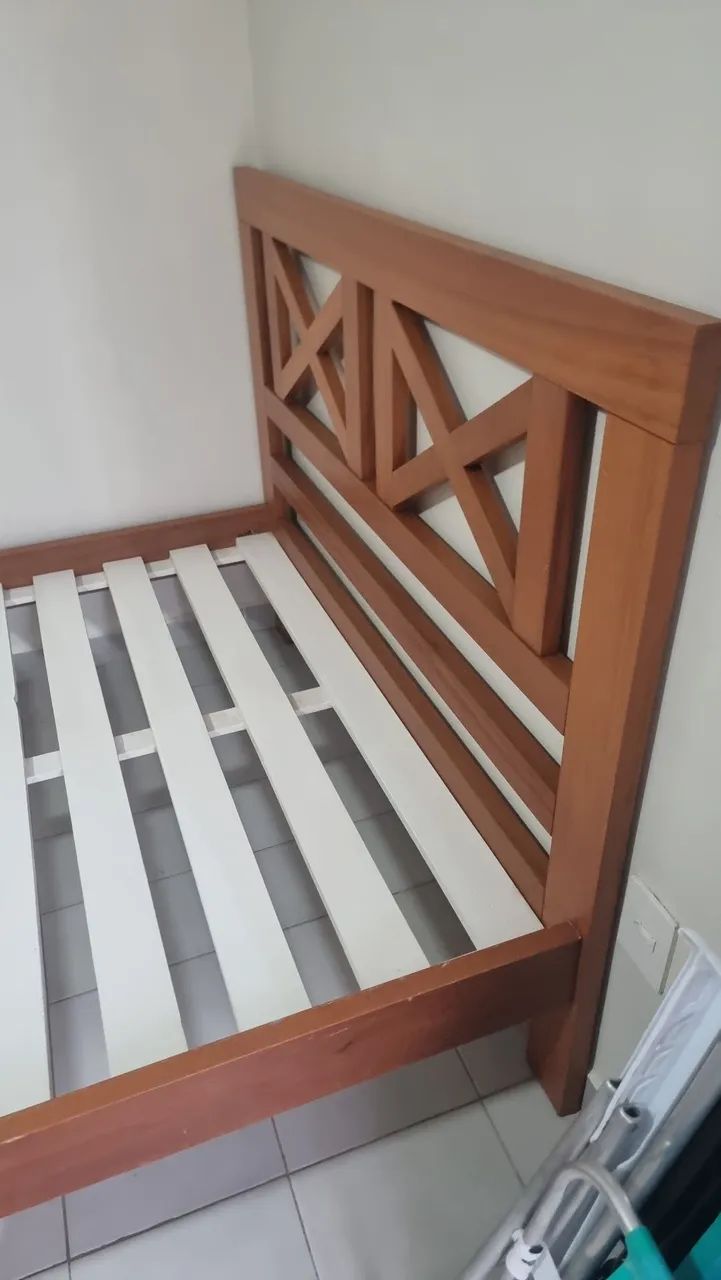 Cama Madeira Casal - Foto 4