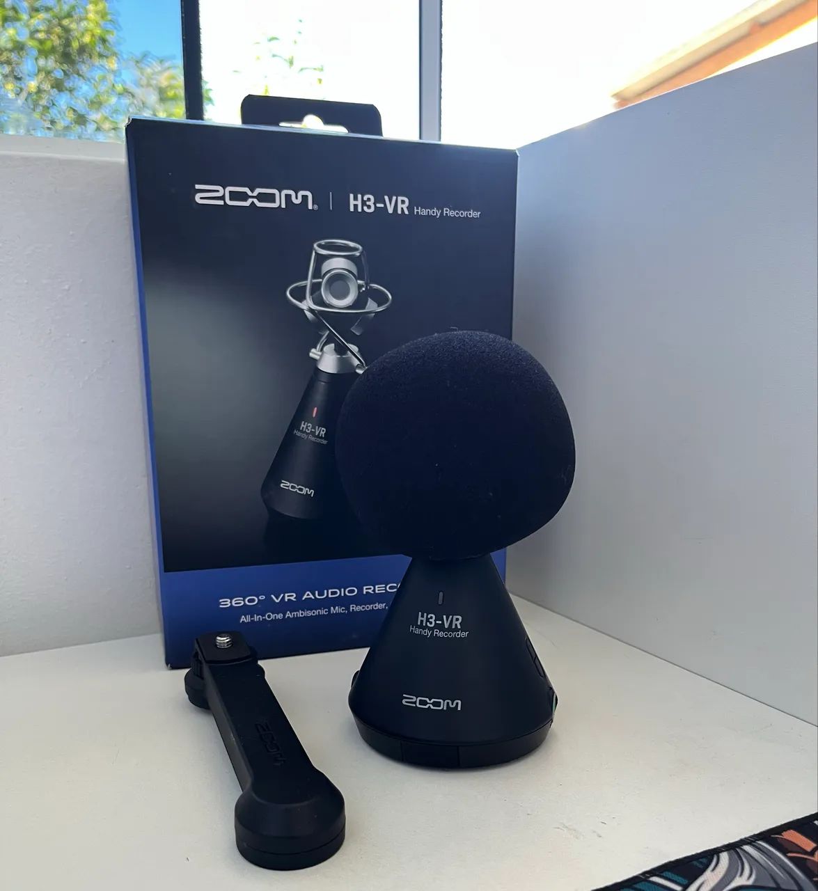 Zoom H3-VR Handy Recorder - Gravador de Áudio Ambiônico 360