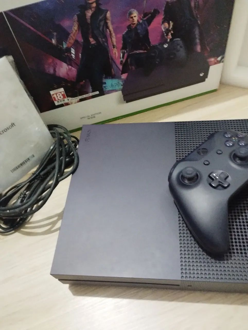 Xbox one S roxo versão Devil my cry  - Foto 5