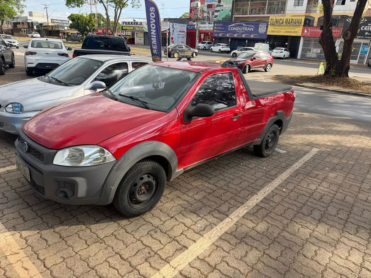 Fiat Strada Working Hard 1.4 Fire Flex 8V CS 2018 - Foto 2