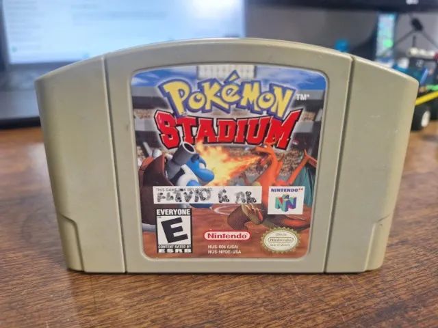 Fita N64 - Pokémon Stadium - Original e Funcionando