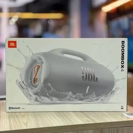 JBL Boombox 4 Branca Nova 