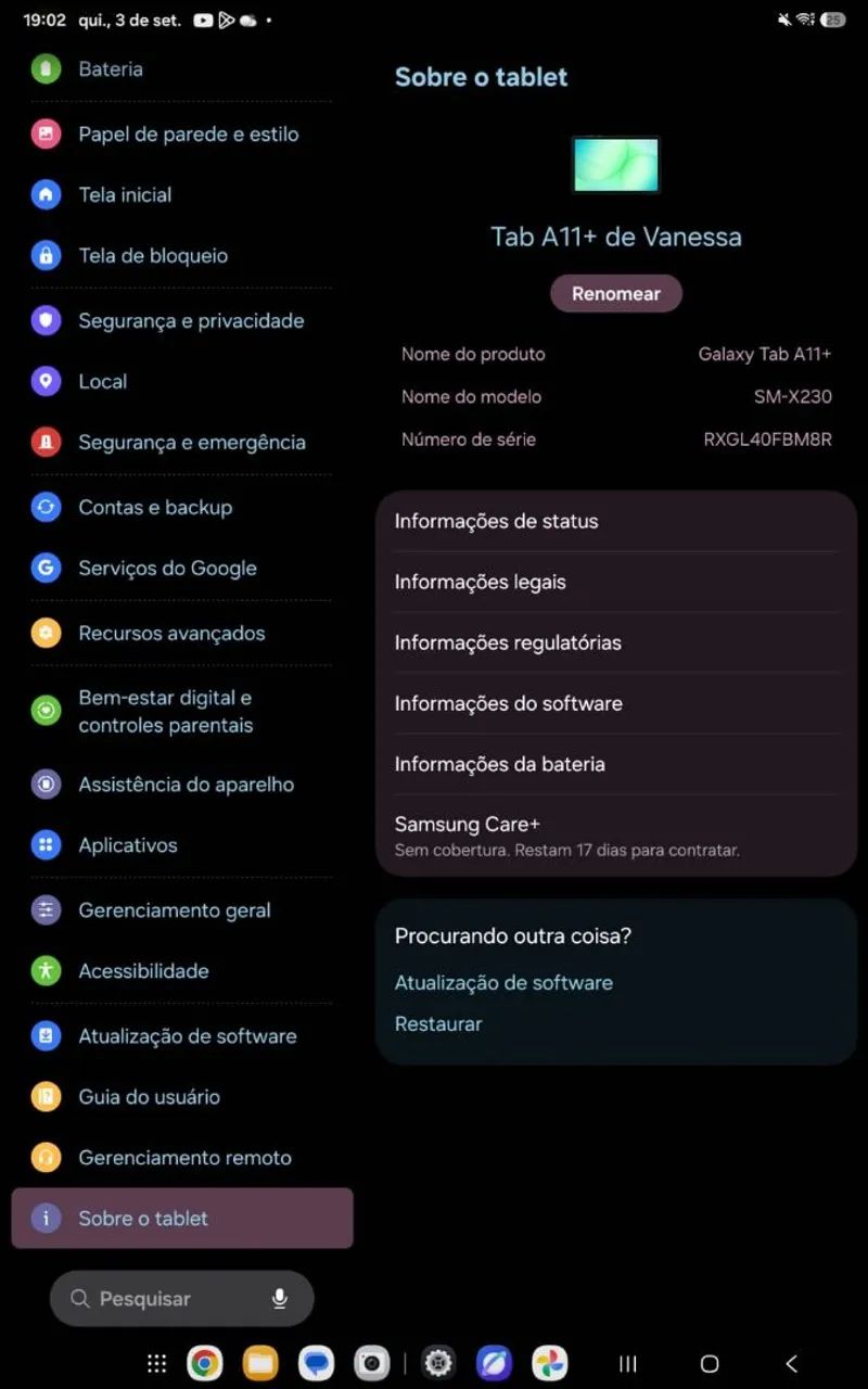 Tablet Samsung Galaxy Tab A11+  - Foto 5
