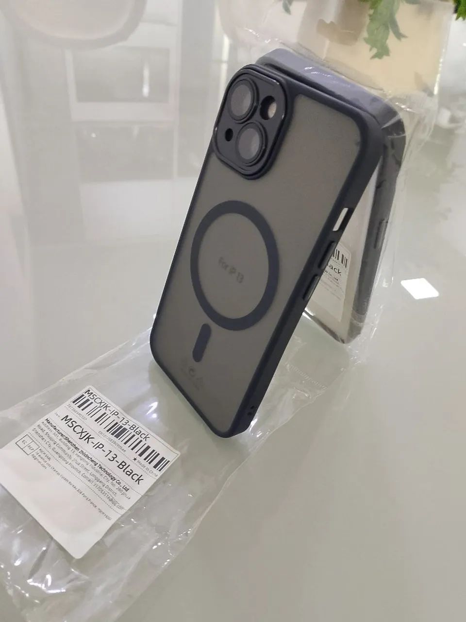 Capa MagSafe iPhone 13 Preta Magnético (Premium) - Foto 2