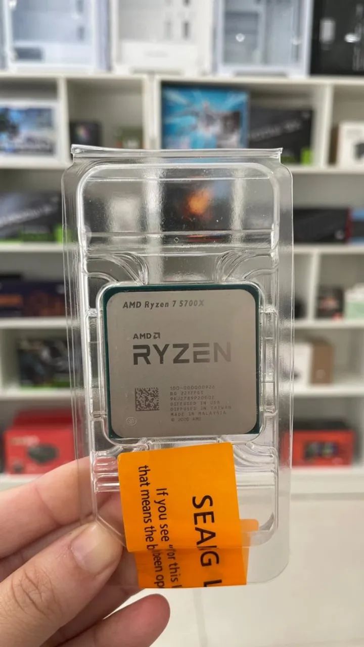 Processador AMD Ryzen 7 5700X, OEM, Novo - Processadores - Centro