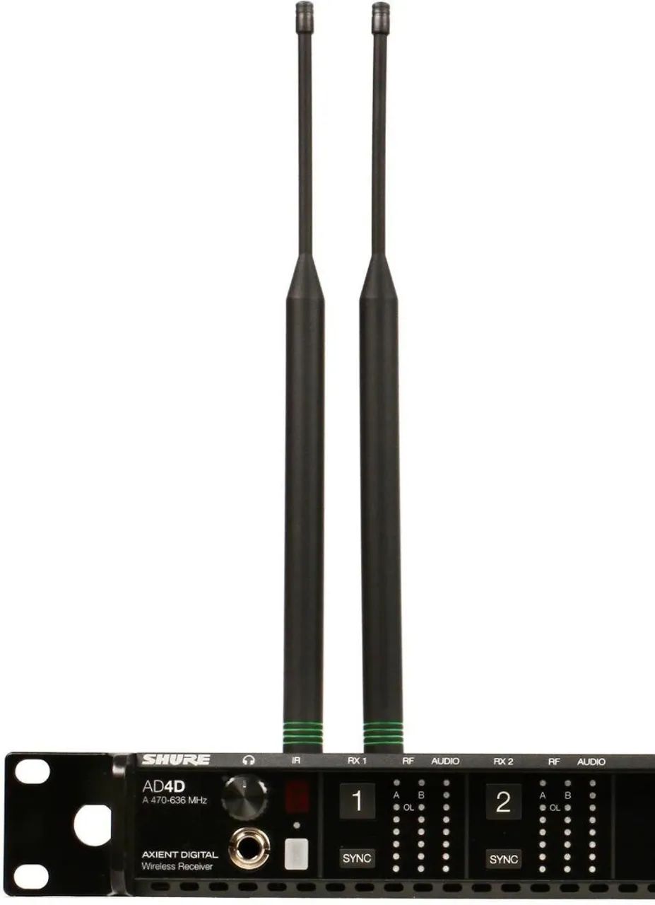 Receptor Shure Original Axient Digital AD4D BR A - 470-636MHz - Foto 4