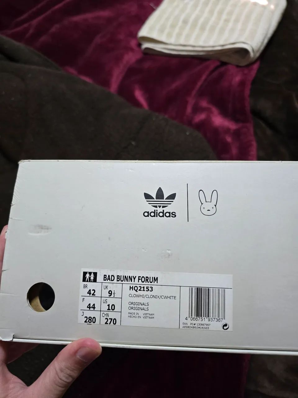 Bad Bunny x adidas Forum Buckle Low White - Foto 5