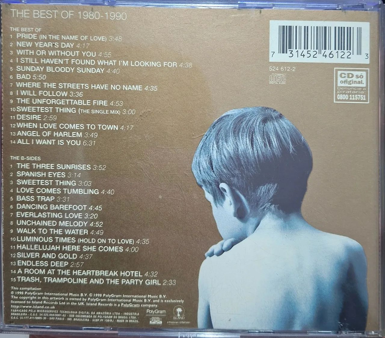 Cd U2 The Best Of Cd duplo - Foto 2
