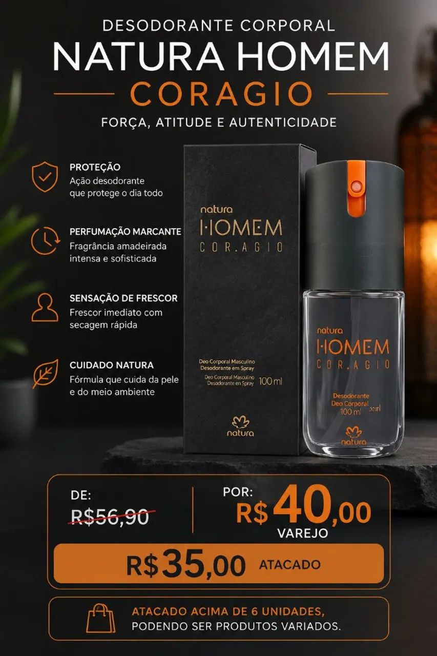 Deo corporal natura  - Foto 4