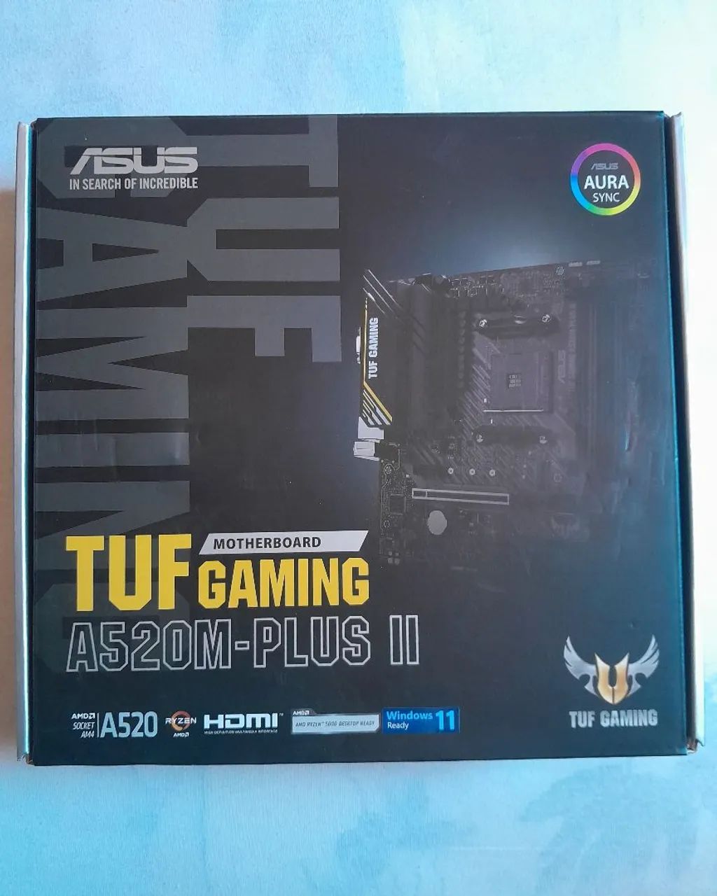 Vendo placa mae a520m plus ii, nova 