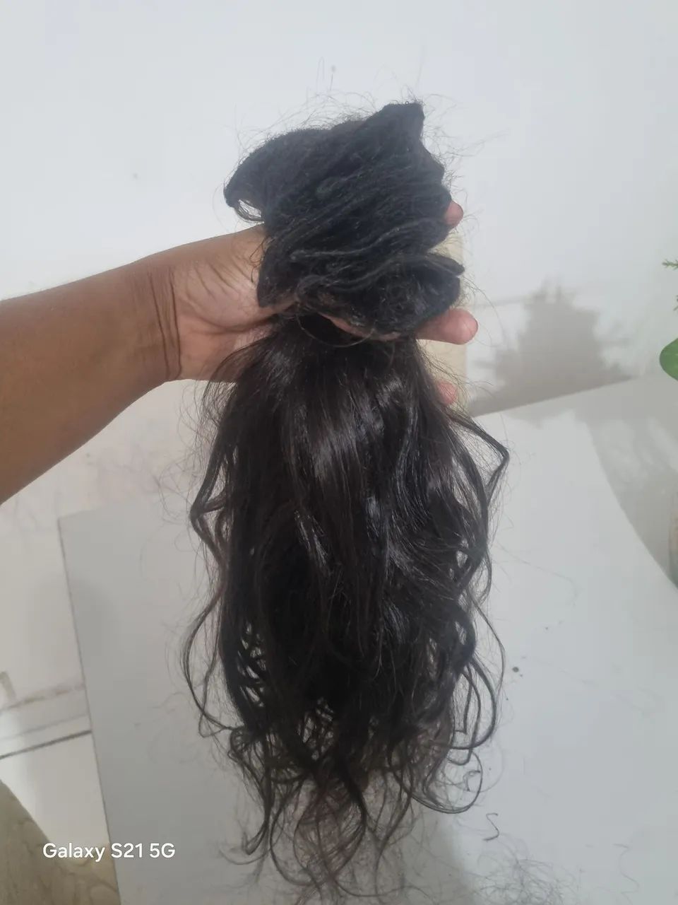 Cabelo humano 200 gramas 450 $ - Foto 3