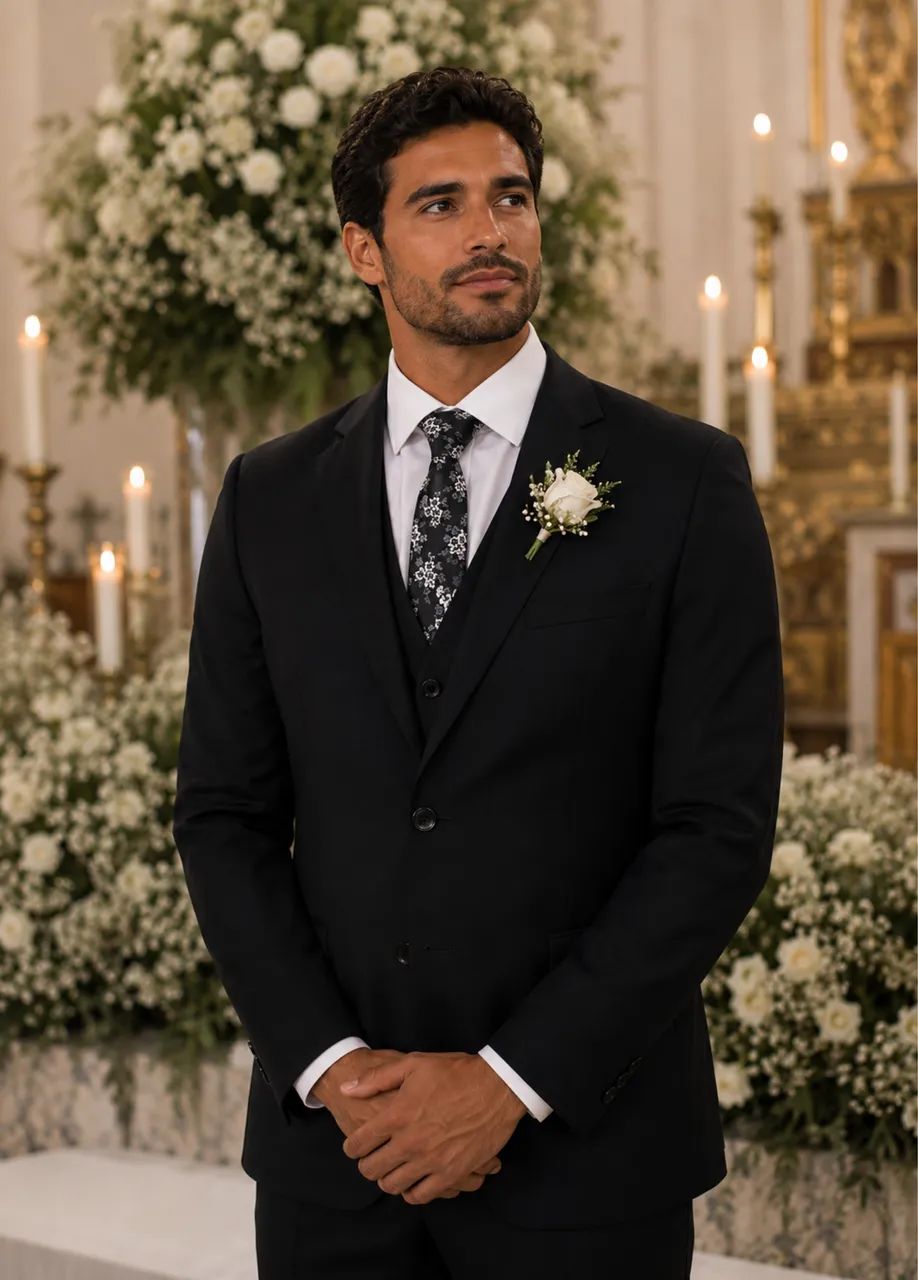 Terno slim para casamento - Foto 5