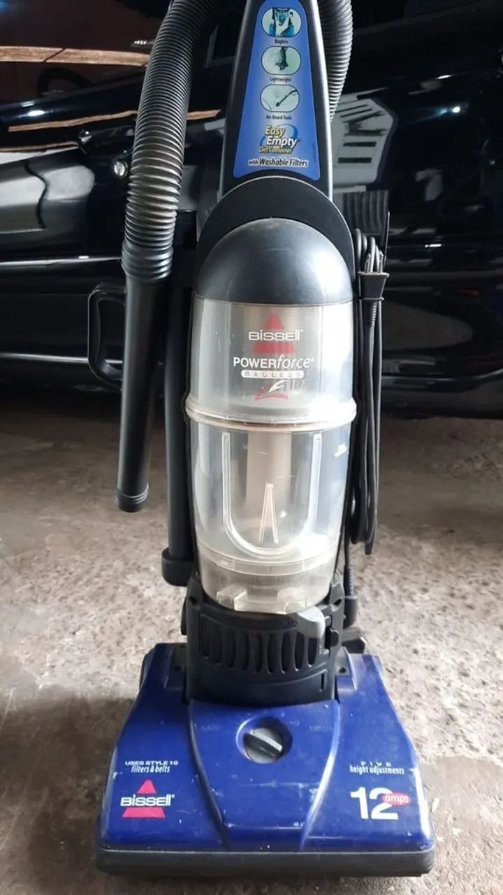 Aspirador profissional Bissel Powerforce 127 volts bem conservado - Foto 4