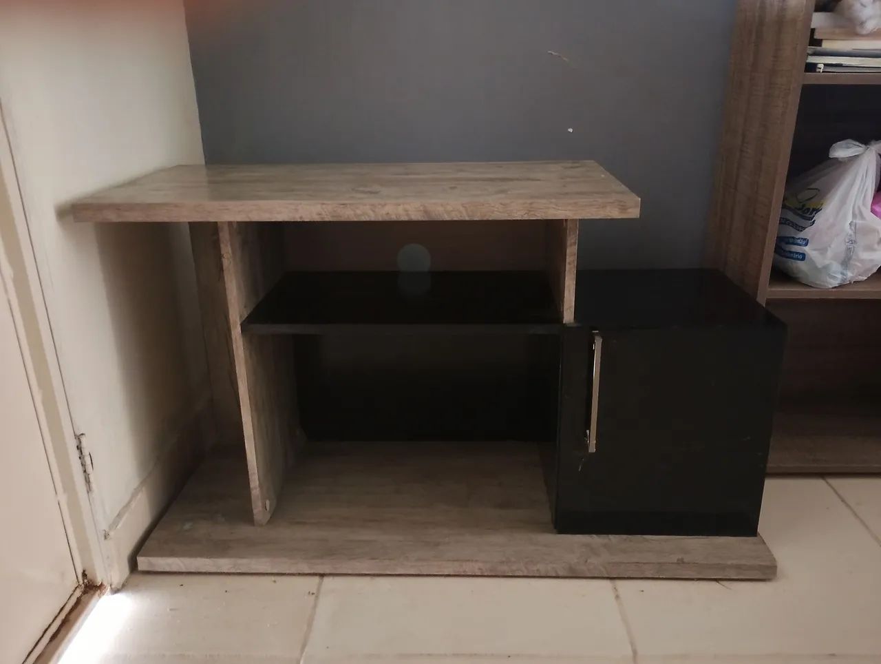 Rack de duas cores, cabe em qualquer carro