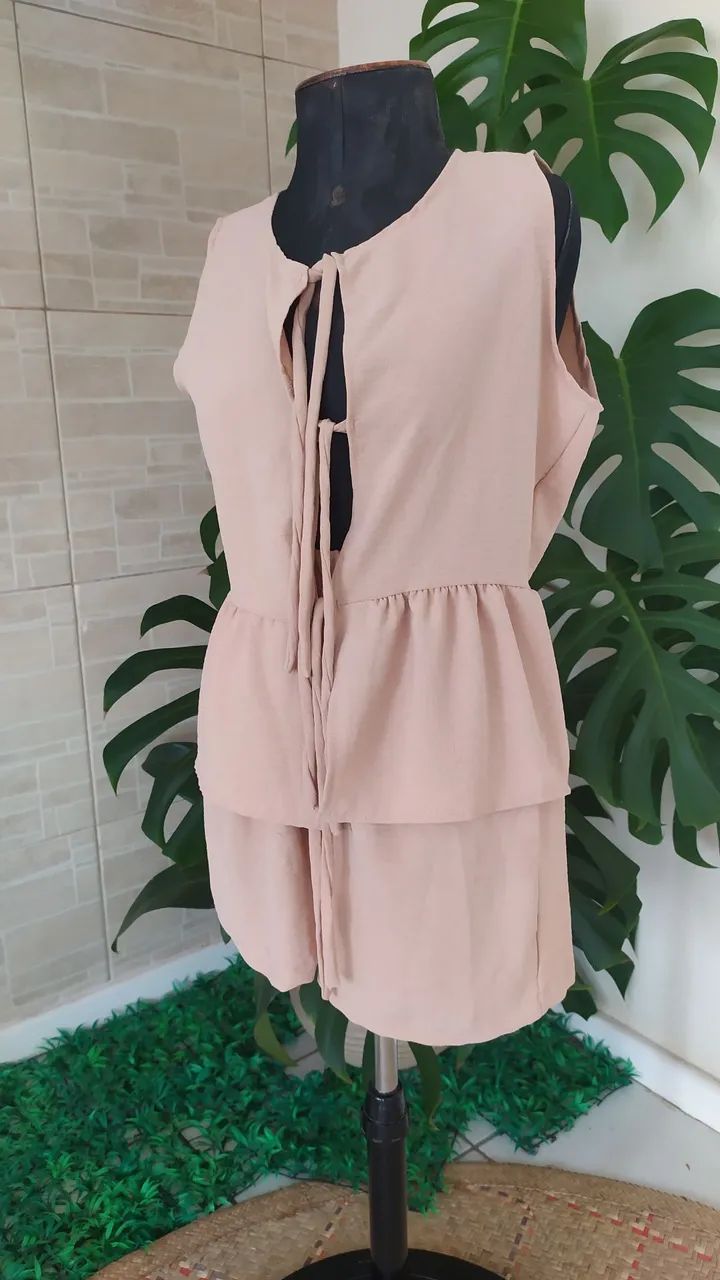 Conjunto de short e blusa Tam M  - Foto 3