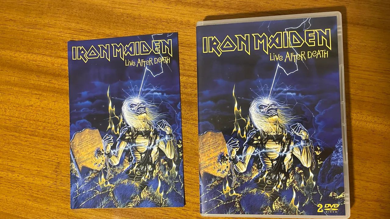 DVD Iron Maiden - Live After Death - DVD, Blu-Ray e Vídeo Cassete