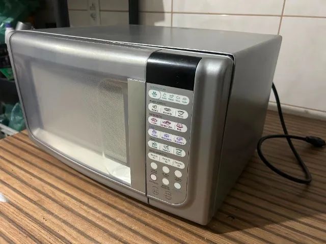 Vendo Microondas Electrolux - Cinza, Entrega e Garantia Inclusas!!! - Foto 3